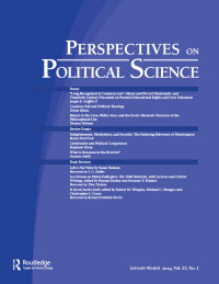 Cover image for Perspectives on Political Science, Volume 53, Issue 1, 2024