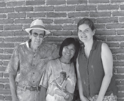 Fred Rosen, Irene Ortiz, and Deidre McFadyen in Mexico, 2007. (COURTESY OF DEIDRE MCFADYEN)