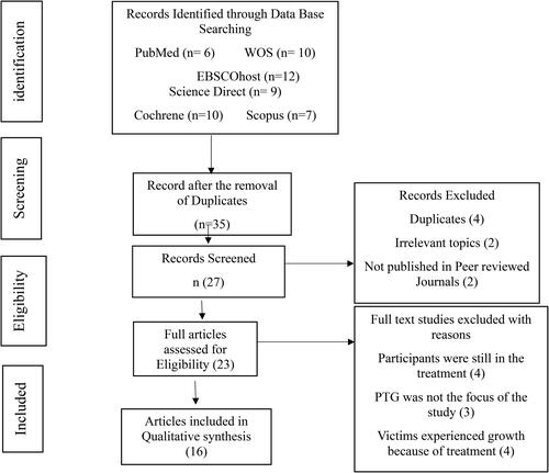 Figure 1. Preferred reporting items for systematic reviews and meta-analyses (PRISMA) flow diagram for the scoping review process (Moher et al., 2009).