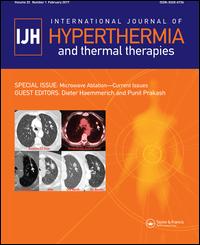 Cover image for International Journal of Hyperthermia, Volume 33, Issue 1, 2017