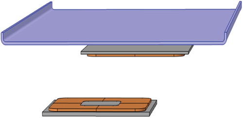 Figure 3. Rectangular system covered by shield [Citation26].
