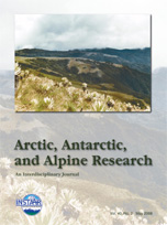 Cover image for Arctic, Antarctic, and Alpine Research, Volume 40, Issue 2, 2008