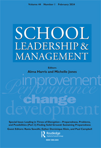 Cover image for School Leadership & Management, Volume 44, Issue 1, 2024