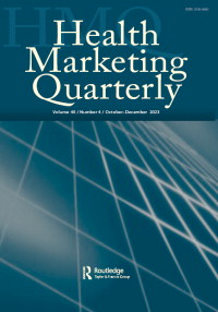 Cover image for Health Marketing Quarterly, Volume 40, Issue 4, 2023