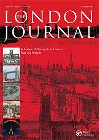 Cover image for The London Journal, Volume 16, Issue 2, 1991