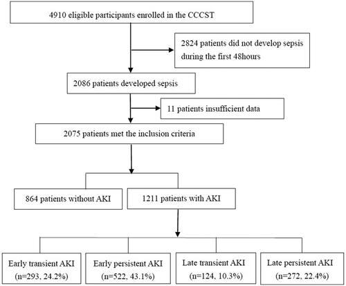 Figure 1. Flowchart of participants included in the current study.