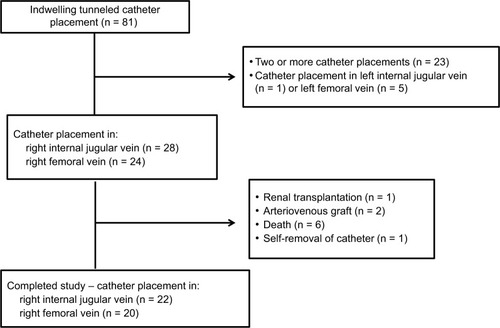 Figure 1 Patient flow chart.