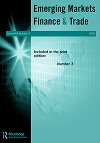 Cover image for Emerging Markets Finance and Trade, Volume 58, Issue 3, 2022
