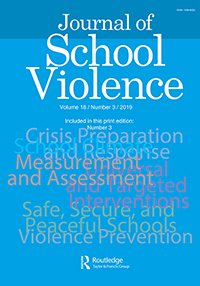 Cover image for Journal of School Violence, Volume 18, Issue 3, 2019