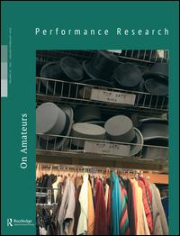 Cover image for Performance Research, Volume 25, Issue 2, 2020