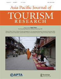 Cover image for Asia Pacific Journal of Tourism Research, Volume 27, Issue 7, 2022