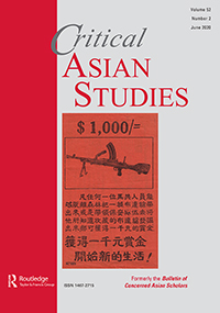 Cover image for Critical Asian Studies, Volume 52, Issue 2, 2020