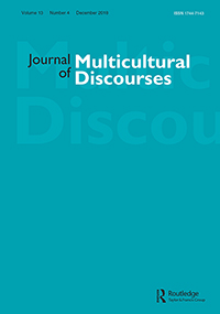 Cover image for Journal of Multicultural Discourses, Volume 13, Issue 4, 2018