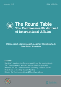 Cover image for The Round Table, Volume 106, Issue 6, 2017