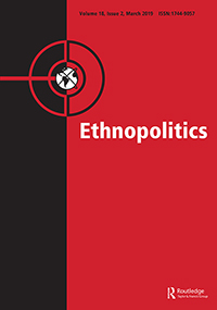 Cover image for Ethnopolitics, Volume 18, Issue 2, 2019