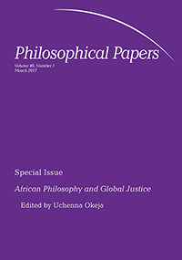 Cover image for Philosophical Papers, Volume 46, Issue 1, 2017