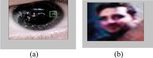 Figure 4. Eye reflection image Analysis.