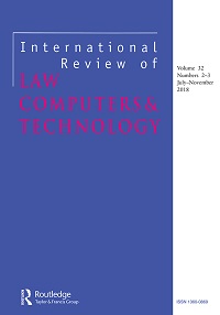 Cover image for International Review of Law, Computers & Technology, Volume 2, Issue 1, 1986