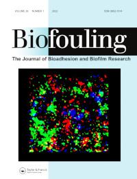 Cover image for Biofouling, Volume 38, Issue 1, 2022