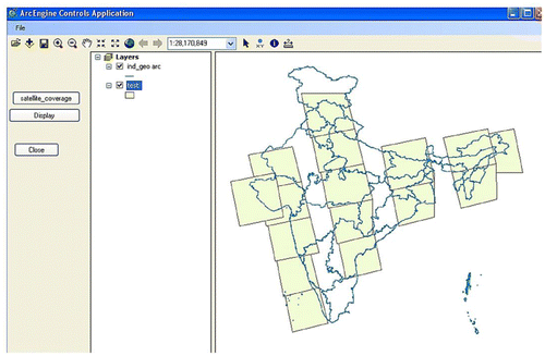 Figure 13. Radarsat 2 SCAN SAR wide coverage over India for August 2014.