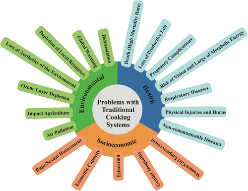 Figure 2. Problems with traditional cooking systems.