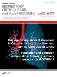 Cover image for Canadian Journal of Respiratory, Critical Care, and Sleep Medicine, Volume 6, Issue 5, 2022