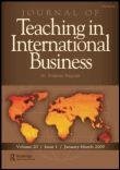 Cover image for Journal of Teaching in International Business, Volume 24, Issue 2, 2013
