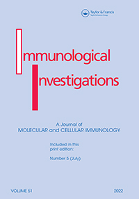 Cover image for Immunological Investigations, Volume 51, Issue 5, 2022