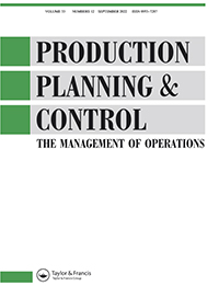 Cover image for Production Planning & Control, Volume 33, Issue 12, 2022