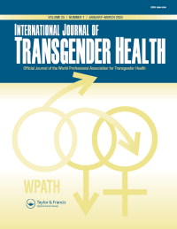 Cover image for International Journal of Transgender Health, Volume 25, Issue 1, 2024