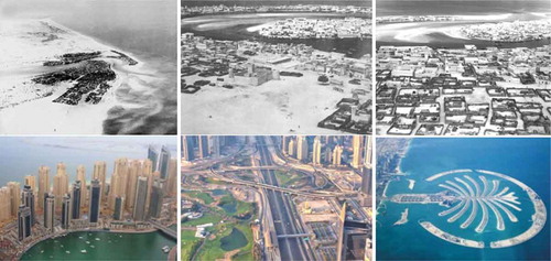 Figure 6. Dubai city 1990 and 2020