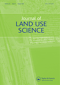 Cover image for Journal of Land Use Science, Volume 16, Issue 4, 2021