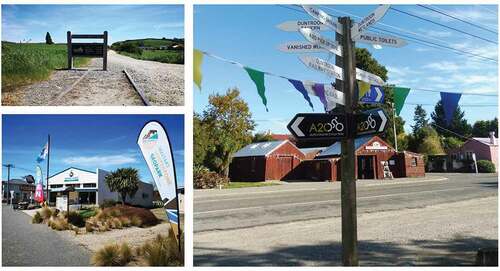 Figure 4. A2O cycle trail and fossil information centre, Duntroon