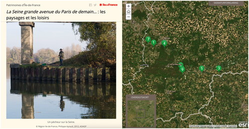 Figure 2. The framing of pictures at Patrimoines d’Île-de-France stands out for its presentation of coherence, built and grown intermediacies, and practised use (Patrimoines d’Île-de-France, n.d.). Photographer: Philippe Ayrault, Région Île-de-France.