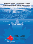 Cover image for Canadian Water Resources Journal / Revue canadienne des ressources hydriques, Volume 38, Issue 3, 2013