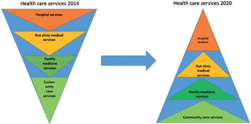 Figure 1. Outline of the healthcare system in 2020.