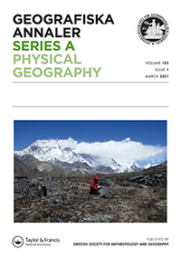 Cover image for Geografiska Annaler: Series A, Physical Geography, Volume 103, Issue 1, 2021