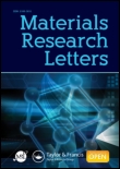 Cover image for Materials Research Letters, Volume 1, Issue 4, 2013