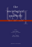 Cover image for The Sociological Quarterly, Volume 55, Issue 2, 2014