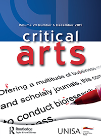 Cover image for Critical Arts, Volume 29, Issue 6, 2015