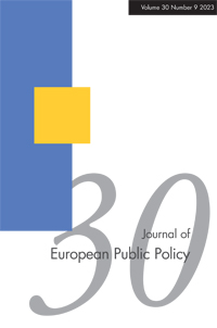 Cover image for Journal of European Public Policy, Volume 30, Issue 9, 2023