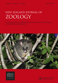Cover image for New Zealand Journal of Zoology, Volume 42, Issue 2, 2015