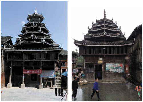 Figure 14. Drum Towers in Pingtan river basin.