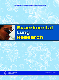 Cover image for Experimental Lung Research, Volume 43, Issue 4-5, 2017