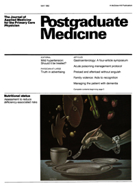 Cover image for Postgraduate Medicine, Volume 71, Issue 5, 1982