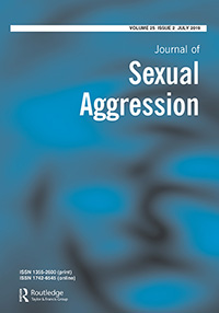 Cover image for Journal of Sexual Aggression, Volume 25, Issue 2, 2019