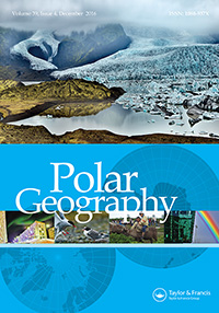 Cover image for Polar Geography, Volume 39, Issue 4, 2016