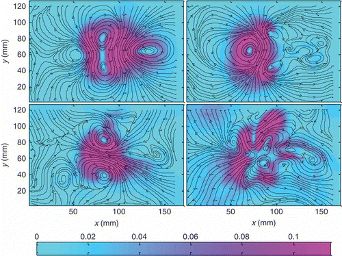 Figure 7. The first four POD modes.