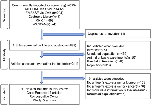 Figure 3 Screening process followed to PRISMA 2020 flow diagram.