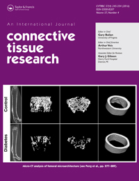 Cover image for Connective Tissue Research, Volume 57, Issue 4, 2016